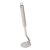 Maxbell Multi Purpose Bean and Potato Masher with Handle Fruit Mashers Hand Masher Argent