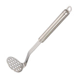 Maxbell Multi Purpose Bean and Potato Masher with Handle Fruit Mashers Hand Masher Argent