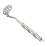 Maxbell Multi Purpose Bean and Potato Masher with Handle Fruit Mashers Hand Masher Argent