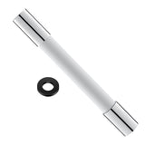 Maxbell Universal Faucet Extension Tube Extender for Sink Outdoor Kitchen White 30cm