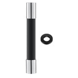 Maxbell Universal Faucet Extension Tube Extender for Sink Outdoor Kitchen Black 20cm