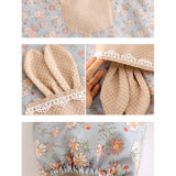 Maxbell Apron Pure Cotton Gadgets Breathable Adjustable Soft for Women Men Unisex Blue