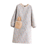 Maxbell Apron Pure Cotton Gadgets Breathable Adjustable Soft for Women Men Unisex Blue