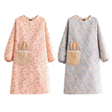 Maxbell Apron Pure Cotton Gadgets Breathable Adjustable Soft for Women Men Unisex Blue