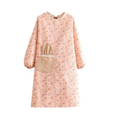 Maxbell Apron Pure Cotton Gadgets Breathable Adjustable Soft for Women Men Unisex Pink