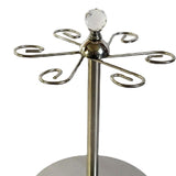 Maxbell Goblet Storage Rack Organizer Water Drainer Portable for Tabletop Bar Home