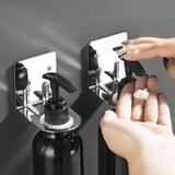 Maxbell Multifunctional Wall Mount Shower Holder Storage Rack 304 for Home Toilet Silver