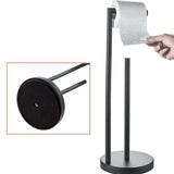 Maxbell Tissue Rolls Rack Bathroom Holds 3 Rolls Large Capacity Stainless Steel Black