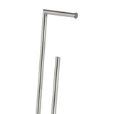 Maxbell Tissue Rolls Rack Bathroom Holds 3 Rolls Large Capacity Stainless Steel Argent