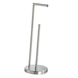 Maxbell Tissue Rolls Rack Bathroom Holds 3 Rolls Large Capacity Stainless Steel Argent