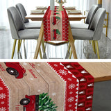 Maxbell Dining Desk Runner Table Cover Washable for Kitchen Wedding Decoration Car