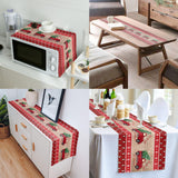 Maxbell Dining Desk Runner Table Cover Washable for Kitchen Wedding Decoration Car