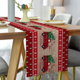 Maxbell Dining Desk Runner Table Cover Washable for Kitchen Wedding Decoration Car