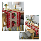 Maxbell Dining Desk Runner Table Cover Washable for Kitchen Wedding Decoration Car