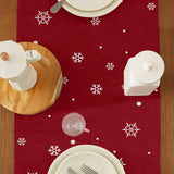 Maxbell Holiday Themed table runners Carefully Stitch for Festival New Years Party Style A