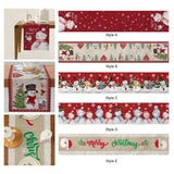 Maxbell Holiday Themed table runners Carefully Stitch for Festival New Years Party Style A