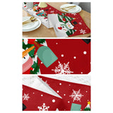 Maxbell Holiday Themed table runners Carefully Stitch for Festival New Years Party Style C