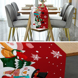 Maxbell Holiday Themed table runners Carefully Stitch for Festival New Years Party Style C