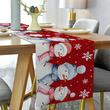 Maxbell Holiday Themed table runners Carefully Stitch for Festival New Years Party Style D