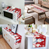 Maxbell Holiday Themed table runners Carefully Stitch for Festival New Years Party Style D