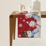 Maxbell Holiday Themed table runners Carefully Stitch for Festival New Years Party Style D