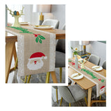 Maxbell Holiday Themed table runners Carefully Stitch for Festival New Years Party Style E