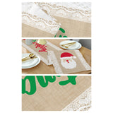 Maxbell Holiday Themed table runners Carefully Stitch for Festival New Years Party Style E