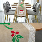 Maxbell Holiday Themed table runners Carefully Stitch for Festival New Years Party Style E