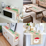 Maxbell Holiday Themed table runners Carefully Stitch for Festival New Years Party Style E