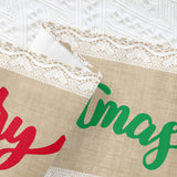 Maxbell Holiday Themed table runners Carefully Stitch for Festival New Years Party Style E