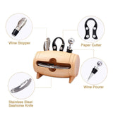 Maxbell Maxbell Wine Corkscrew Set Vacuum Stopper Pourer for Party Anniversary Gardening