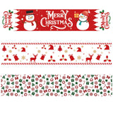 Maxbell Linen Christmas table cloth 72 Inches Long for Dining Room Holiday Party Style A