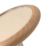 Maxbell Espresso Lens Mirror Coffee Machine Accessories for Office Home Restaurant Beech Aureate Base