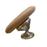 Maxbell Espresso Lens Mirror Coffee Machine Accessories for Office Home Restaurant Beech Argent Base
