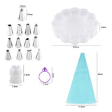 Maxbell Cake Decorating Kitchen Gadget DIY Tool for Home Restaurant Household 17pcs