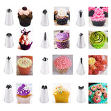Maxbell Cake Decorating Kitchen Gadget DIY Tool for Home Restaurant Household 17pcs
