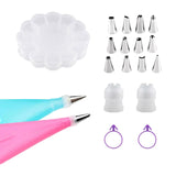 Maxbell Cake Decorating Kitchen Gadget DIY Tool for Home Restaurant Household 17pcs