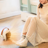 Maxbell Portable Space Heater Cooling and Heating Fan for Office Indoor Living Room White