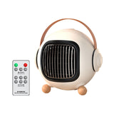 Maxbell Portable Space Heater Cooling and Heating Fan for Office Indoor Living Room White