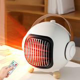 Maxbell Portable Space Heater Cooling and Heating Fan for Office Indoor Living Room White