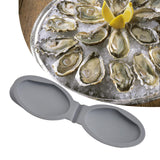 Maxbell Silicone Oyster Shucking Hand Clip Shellfish Opener Tool Hand Protector Gray
