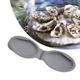 Maxbell Silicone Oyster Shucking Hand Clip Shellfish Opener Tool Hand Protector Gray