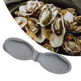Maxbell Silicone Oyster Shucking Hand Clip Shellfish Opener Tool Hand Protector Gray