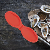 Maxbell Silicone Oyster Shucking Hand Clip Shellfish Opener Tool Hand Protector Red