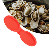 Maxbell Silicone Oyster Shucking Hand Clip Shellfish Opener Tool Hand Protector Red