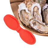 Maxbell Silicone Oyster Shucking Hand Clip Shellfish Opener Tool Hand Protector Red