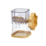 Maxbell Dry Fruit Chopper Seasoning & Spice Crusher Peanut Beans Crusher Food Mill Yellow