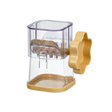 Maxbell Dry Fruit Chopper Seasoning & Spice Crusher Peanut Beans Crusher Food Mill Yellow