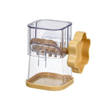 Maxbell Dry Fruit Chopper Seasoning & Spice Crusher Peanut Beans Crusher Food Mill Yellow