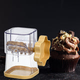 Maxbell Dry Fruit Chopper Seasoning & Spice Crusher Peanut Beans Crusher Food Mill Yellow
